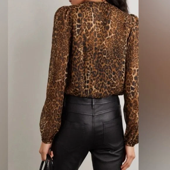 Cami NYC Leopard Print Bodysuit